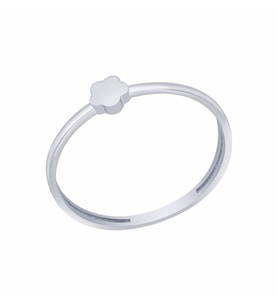 Diamond Line-Gülaylar Beyaz Altın 14 Ayar Geometrik Yüzük