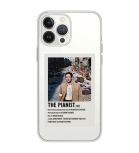 Iphone 15 Pro Uyumlu The Pianist Tasarımlı Şeffaf Telefon Kılıfı