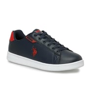 U.s. Polo Assn. Costa 4Fx Erkek Lacivert-Kırmızı (40-45) Sneaker Ayakkabı