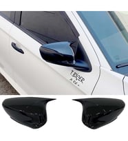 Citroen C Elysee Batman Yarasa Ayna Kapağı Parlak Siyah ABS 2013 - 2023