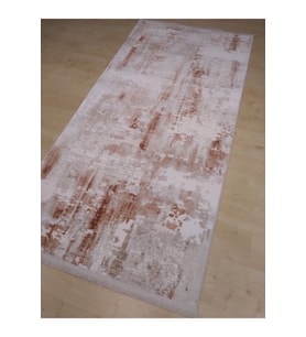 HALIMARKA K-MDRD 5301 KREM KİREMİT HALI YOLLUK 100X200 CM