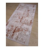 HALIMARKA K-MDRD 5301 KREM KİREMİT HALI YOLLUK 100X200 CM