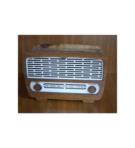 Ahsap Nostaljik Radyo Kumbara