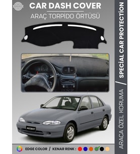 HYUNDAİ ACCENT YUMURTA KASA (1993-1999) Torpido Örtüsü Torpido Koruma Çatlamayı Engeller Tam Uyum