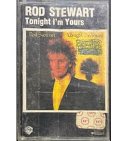 (Plak Değildir KASET tir) Rod Stewart Tonight I'm Yours Kaset