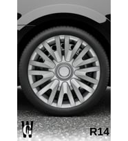 Daewoo Lublin 14 İnç Jant Kapağı (4 ADET) Gri G111