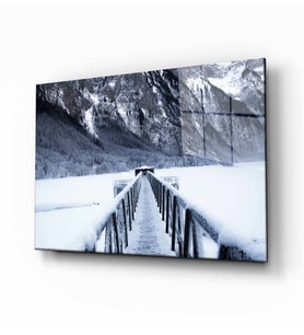 Doğa Manzara Cam Tablo 4mm Dayanıklı Temperli Cam