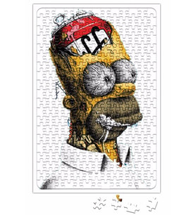Homer Simpson Puzzle 240 Parça Yapboz