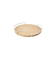 Aptıtlıg  Bambu Dönen Servis Tepsisi 28 Cm Döner Tabla