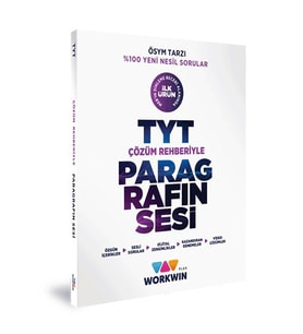 TYT Çözüm Rehberi ile Paragraf'ın Sesi Soru Bankası Workwin Plus (Çok Renkli)