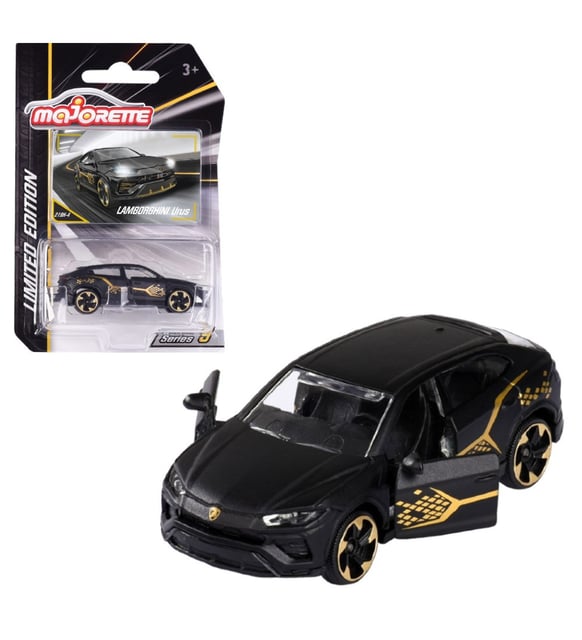 Majorette Lamborghini Urus Black & Gold - Limited Edition 1:64 Scale Die-Cast Car (3+)