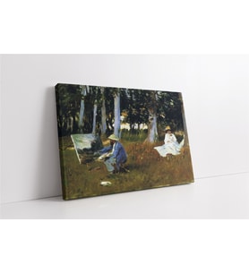 Claude Monet Painting By The Edge Of A Wood