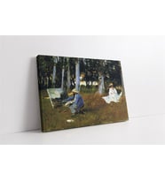 Claude Monet Painting By The Edge Of A Wood