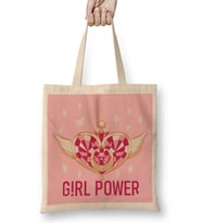 Girl Power Magical Girl Brooch Bez Çanta Uzun Saplı