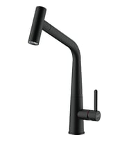 Franke Icon Duşlama Özellikli Spiralli Matte Black Armatür (Siyah)