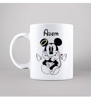 Mickey Mouse Baskılı Kupa Kişiye Özel