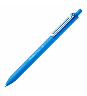 Pentel iZee Yağ Bazlı Mekanizmalı Roller Kalem 1.0 mm Açık Mavi BX470-S