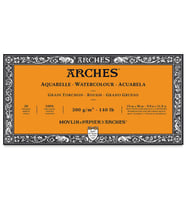 Arches Suluboya Blok Rough Natural White 300 gr 15x30 cm 20 Sayfa 
