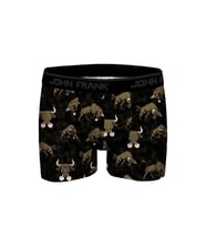 JOHN FRANK DİJİTAL BASKILI MODAL BOXER Haki
