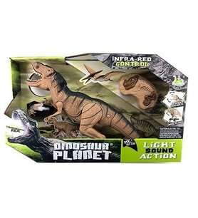 Mulvxurg  Urg02 Sesi Işıklı Kumandalı Buharlı Dinozor T-Rex (Mulvix)