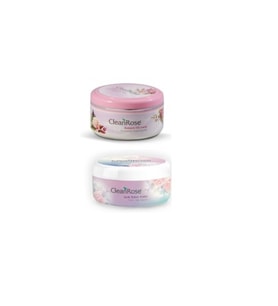 Clean Rose Gül Özlü Set - Ayak Bakım Kremi 125 ml + Besleyici Gül Kremi 125 ml