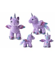 30 cm Mor Peluş Unicorn Oyuncak Yumuşak Dokulu, Sevimli ve Renkli Unicorn