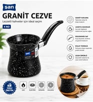 ŞAN GRANİT CEZVE 4 NO