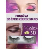Prodiva Marka 10’lu 3d İpek Kirpik 50 No