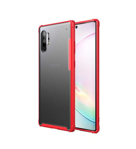 Samsung Galaxy Note 10 Plus Kılıf Mat Volks Case (Kırmızı)
