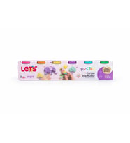 LETS 6 RENK PASTEL OYUN HAMURU 660 G
