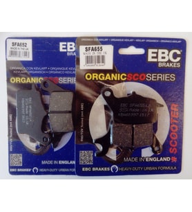 Yamaha Tricity 155 Ön Fren Balatası Takım Ebc Sfa652-Sfa655