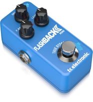 Tc Electronic Flashback 2 mini delay MASH Ayak Pedalı ve Yeni Bant ve Analog Algoritmalara sahip Efsanevi Ultra Kompakt Gecikme Pedalı