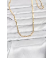 CM 14K Gold Renk 60 cm Zincir Kadın Kolye - TJ-BKO10971