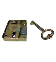 Kapazlama, Mobilya Kilidi 6x4x1 Cm - 12 Adet