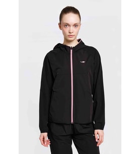 Kadın Koşu Fermuarlı Kapüşonlu Sweatshirt 26B-2012