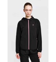 Kadın Koşu Fermuarlı Kapüşonlu Sweatshirt 26B-2012