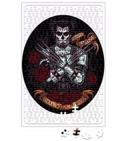 Dia Dos Mortos Wolverine Puzzle 240 Parça Yapboz
