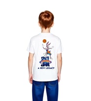 Çocuk Basketbol Temalı Baskılı Tişört Rahat Kesim Kısa Kol Yuvarlak Yaka Günlük Spor Tarzı Modern