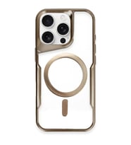 Apple İphone 16 Pro Max Kılıf Boyi Magsafe Silikon Kapak - Kahverengi