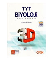 3d Yayınları Tyt Biyoloji 3d Soru Bankası