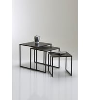 3'lü Set Metal Zigon Sehpa