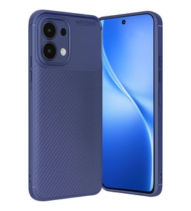 A6 Pro 4G Auto Focus Karbon Kapak - Lacivert