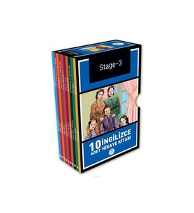 Stage-3 Ingilizce Hikaye Seti 10 Kitap (Renksiz)