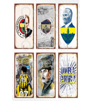 Fenerbahçe Temalı 6 Parça Tablo / Poster Seti