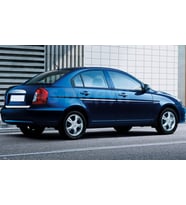 Hyundai Accent Era Krom Bagaj Alt Çıta 2005-2011