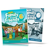 Family and Friends Level 6: Class Book and WORKBOOK with Downloadable Audios