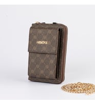 Armine 265 Kadın Çanta Kahve Noktalı