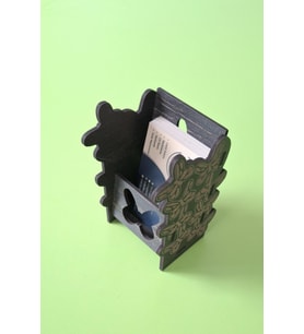 Kartvizitleriniz İçin Doğal ve Zarif Çözüm Desenli 3 mm MDF Kartvizitlik-Ceviz (Ceviz)