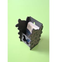 Kartvizitleriniz İçin Doğal ve Zarif Çözüm Desenli 3 mm MDF Kartvizitlik-Ceviz (Ceviz)