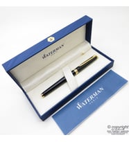 Waterman Hemisphere Parlak Siyah GT Dolma Kalem  İsme Özel Kalem  Hediye Kalem